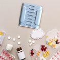 thumbnail image 1 of EDHITNR Medicine Organizer Box, Portable Pill Box for Travel, Home Medicine Storage Container for Pills Vitamins First Aid Supplies, 1 of 5