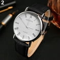 thumbnail image 1 of EDHITNR Men's Belt Watch, 40mm Roman Numeral Dial Quartz Wristwatch, Fashion Magnetic Buckle Casual Business Dress Watch for Men, Water Resistant Daily Wear for Work Wedding Party, 1 of 2