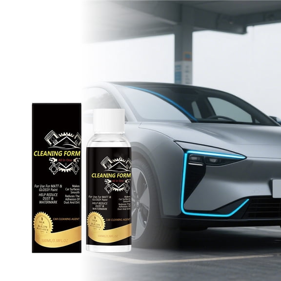 EDHITNR Multi Purpose Car Foam Cleaner, All In One Auto Exterior Interior Cleaning Spray for Paint Wheels Upholstery, Cling Foam Dissolves Dirt Grease Bug Stains