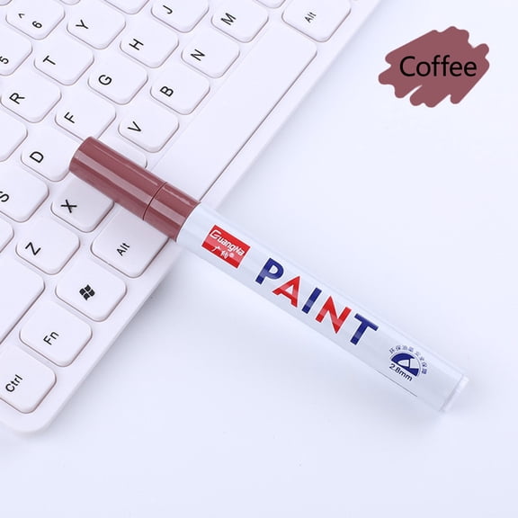EDHITNR Oil-Based Paint Marker Pen, 1ml Permanent Ink Pen for Metal Ceramic Tire, Quick-Dry Art Sketching Pen, Multi-Color Writing Drawing Tool for Wood Plastic Paper Crafts