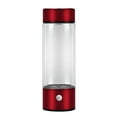 thumbnail image 1 of EDHITNR Portable Hydrogen Water Generator Rechargeable Glass Bottle 425ml, SPE PEM Technology High Concentration Up to 1500ppb, Hydrogen Water Maker for Daily Health, 1 of 1