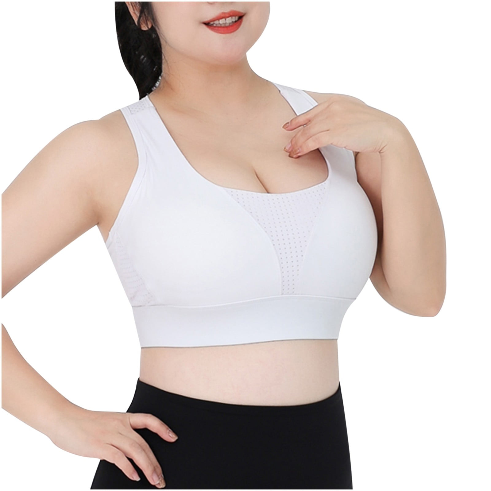XWSHYW Sports Bras for Women Strappy Sports Bra for Women