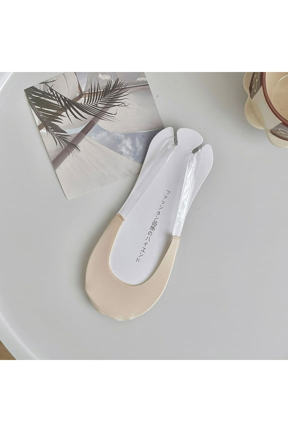 Toe Topper Socks, Invisible No Show Socks for Women, Breathable Non-Slip Half Socks for High Heels Backless Shoes