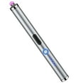 thumbnail image 1 of EDHITNR USB Rechargeable Windproof Arc Lighter, Electric Plasma Lighter for Kitchen Stove Candle Fireplace, Portable Flameless Butane-Free Igniter for Indoor Outdoor Camping BBQ, Silver, 1 of 1