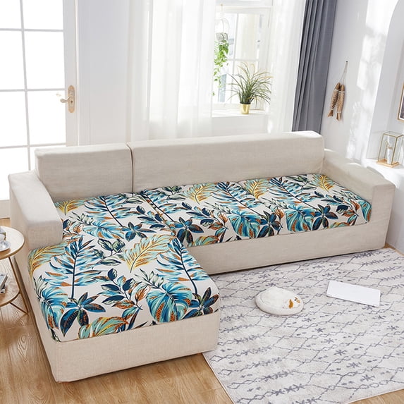 EDHITNR Universal Sofa Cover, 2023 Wear-Resistant Stretch Couch Slipcover, Anti-Slip Replacement Cushion Cover for L-Shaped Chaise Sofa