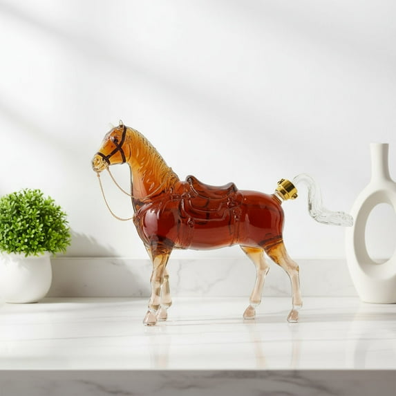 EDHITNR Wildlife Whiskey Decanter, Engraved Animal Shaped Whiskey ...