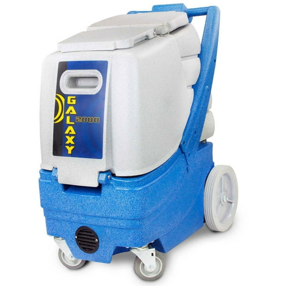 EDIC 2000CX-HR Galaxy 12 Gal. Box Carpet Extractor, Adjust. 500 PSI Pump, 190" Waterlift, W/O Heat