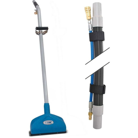 EDIC 2501ACK-500 Triton Carpet Wand & 25' Vacuum Hose/Solution Line Assembly 500 PSI Units