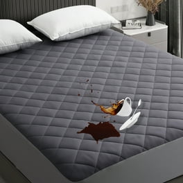 Crib Waterproof Mattress Protector Soft Breathable Terry Cotton RV Bunk and Truck Sleeper Fitted Style Burgundy Fits up 8 Deep Pocket Skin Friendly Mattress Protector Walmart