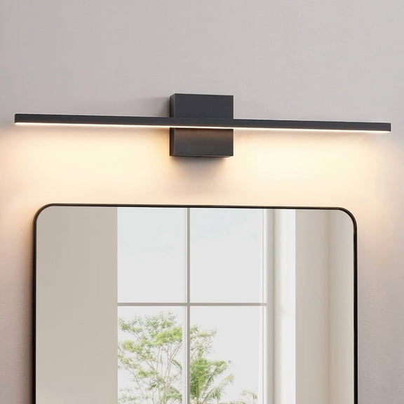 EDISHINE LED Bar Light Wall Mounted Vanity Lights for Bathroom Mirror,3000K Warm White 18 Watt