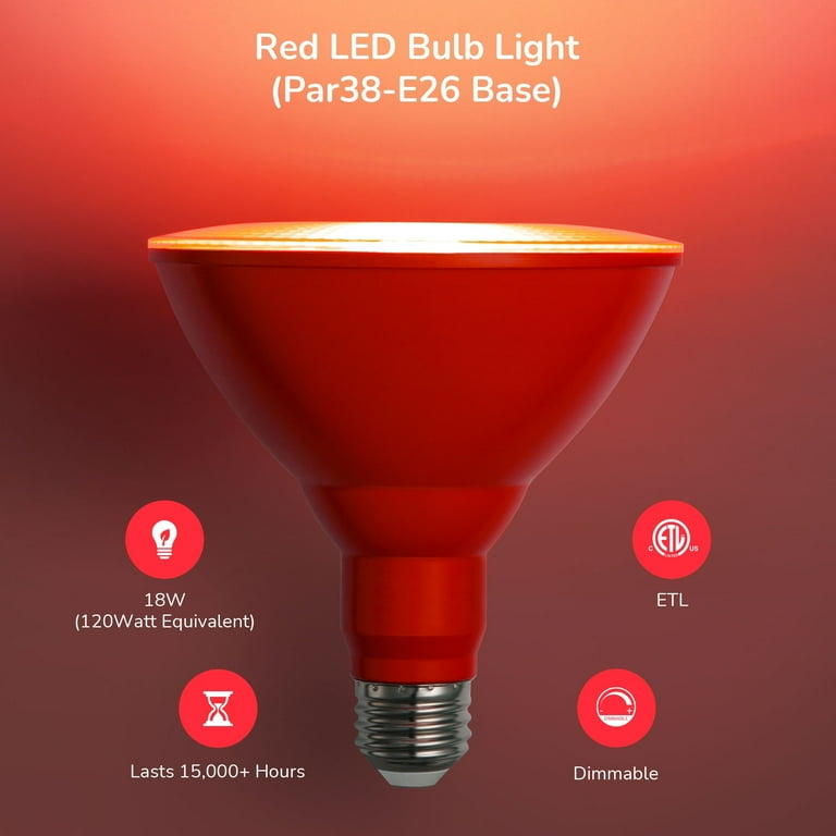 Red outdoor light bulbs hot sale