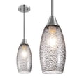 thumbnail image 1 of EDISHINE Pendant Lighting for Kitchen Island, Black Seeded Glass Hanging Light Fixtures for Dining Room, 1 of 8
