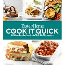 Pre-Owned EDITORS AT TASTE OF HOME: Taste of Home Cook It Quick: All-Time Family Classics in 10, 20 and 30 Minutes (Paperback)