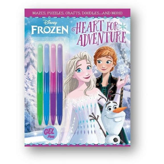 EDITORS OF DREAMTIVITY: Disney Frozen: Heart for Adventure: With 4 Gel Pens, 64 pages (Paperback)