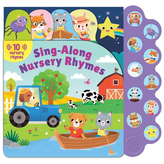 10-Button Sounds: Sing-Along Nursery Rhymes (Board Book)