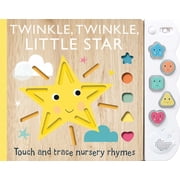 Touch and Trace Nursery Rhymes Twinkle, Twinkle Little Star with 5-Button Light and Sound Board Book