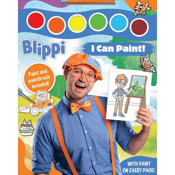 Blippi: I Can Paint! (Paperback)