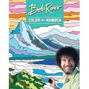 Bob Ross Color-By-Number, 192 pages Paperback