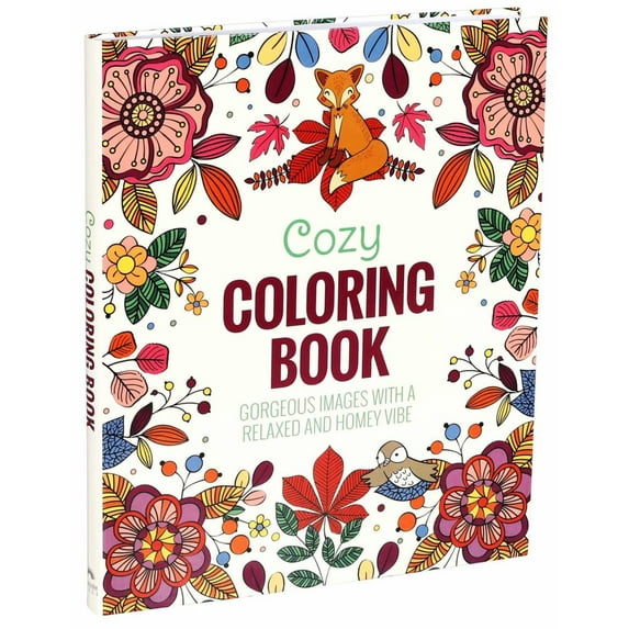 EDITORS OF THUNDER BAY PR: Cozy Coloring Book, 256 pages (Paperback)