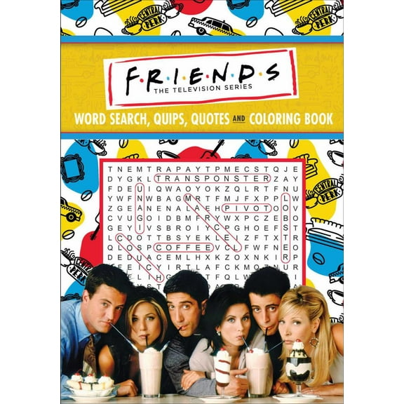 EDITORS OF THUNDER BAY PR: Friends Word Search, Quips, Quotes, and Coloring Book (Paperback)
