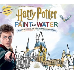 Harry Potter Paint with Water - Art Book for Teens and Adults, Officially Licensed (Paperback)