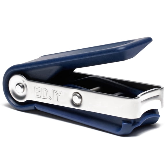 EDJY Precision Stainless Steel Nail Cutter, Navy
