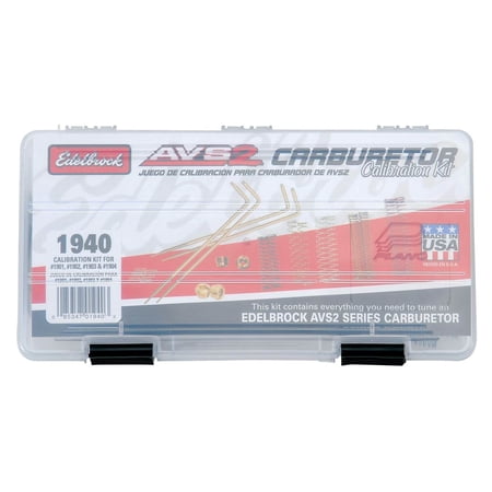 EDL1940 Edelbrock 1940 AVS2 Carburetor Calibration Kit