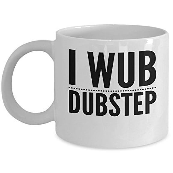 EDM 11 oz Coffee Mug - I Wub White Ceramic Gift
