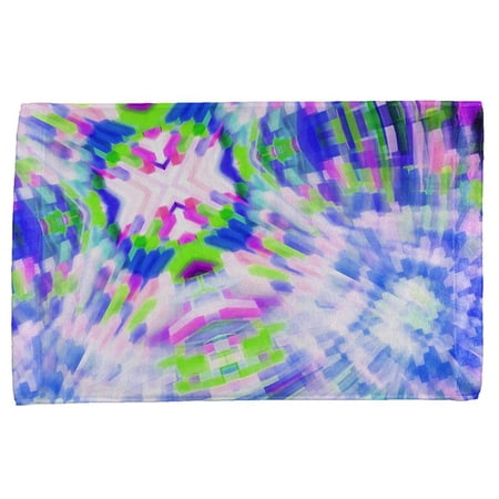 EDM DJ Retro Gamer Acid Trip All Over Hand Towel