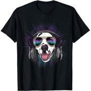 EDM House Music DJ Dalmatian Dog Music Lover Music Artist T-Shirt
