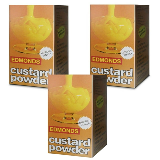EDMONDS Custard Powder Original Vanilla Flavoured (Value Pack Of 3 x