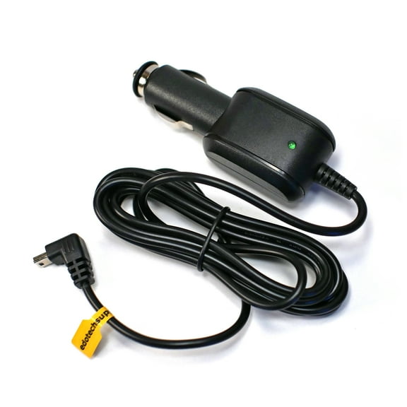 EDO Tech 5V 2A Mini USB Car Charger Power Cord for Rand McNally TND 730 GPS 6.5 Ft DC Vehicle Adapter