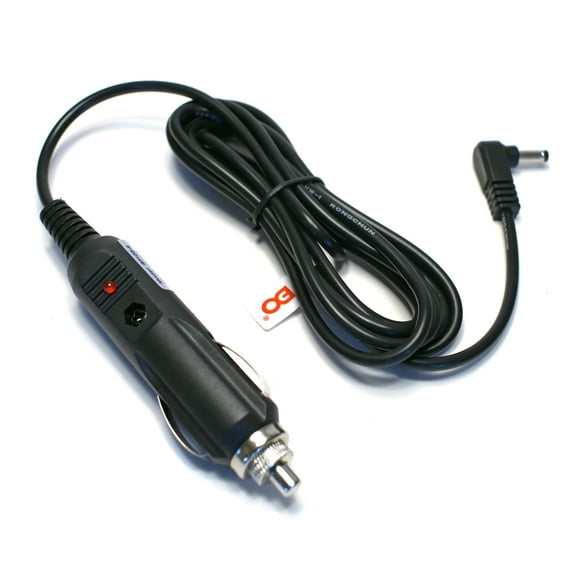 EDO Tech Car Charger Power Cord for Philips Insignia Ematic Single Dual Screen Portable DVD Player (6.5 ft Long Cable DC Vehicle Adapter)