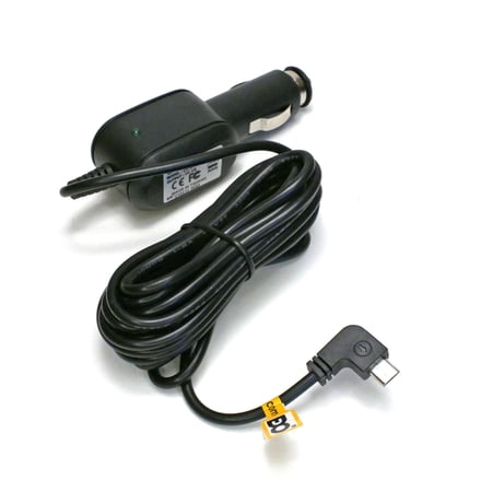 EDO Tech Car Charger for Rand McNally Dash Cam 500 DVR Video Recorder(5V 2A USB 10 ft Long Cable Cord Power DC Adapter)