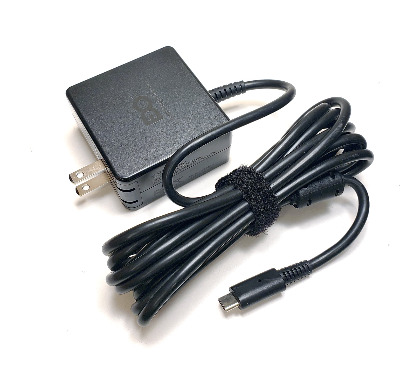 EDO Tech USB-C 60W Wall Charger for Gateway GWTC116-3 GWTC116-3BK Windows GCNP41524 GCNP41524-BK Chrome OS Laptop