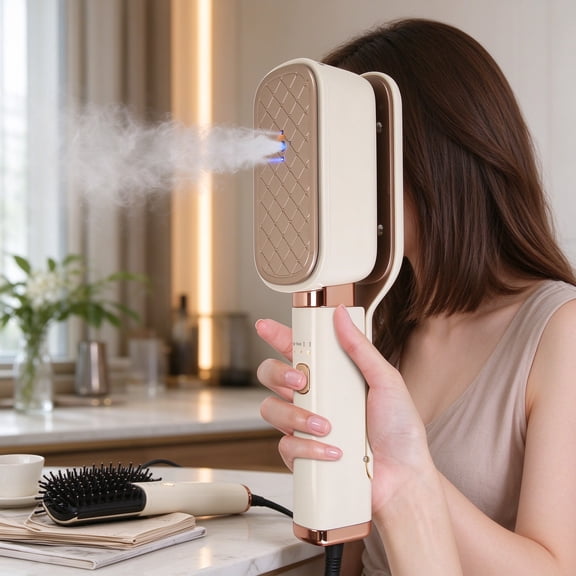 EDOEMSE 1000W 3-in-1 Travel Garment Steamer with 180 Rotating Head, Flat/Hanging/Clip Steamer, 20OZ Leak-Proof Tank, Lightweight for Travel & Home