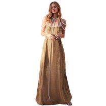 EDOLYNSA Halter Maxi Dresses for Women Summer Boho Sleeveless Beach Sum Dress A Line Flowy Vacation Outfits