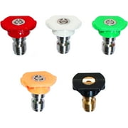 EDOU DIRECT Rotating Turbo Nozzle for Pressure Washer | 1/4" Quick Connect | 5,000 PSI