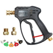EDOU High Pressure Power Washer Short Gun Kit, Quick Connect Tips