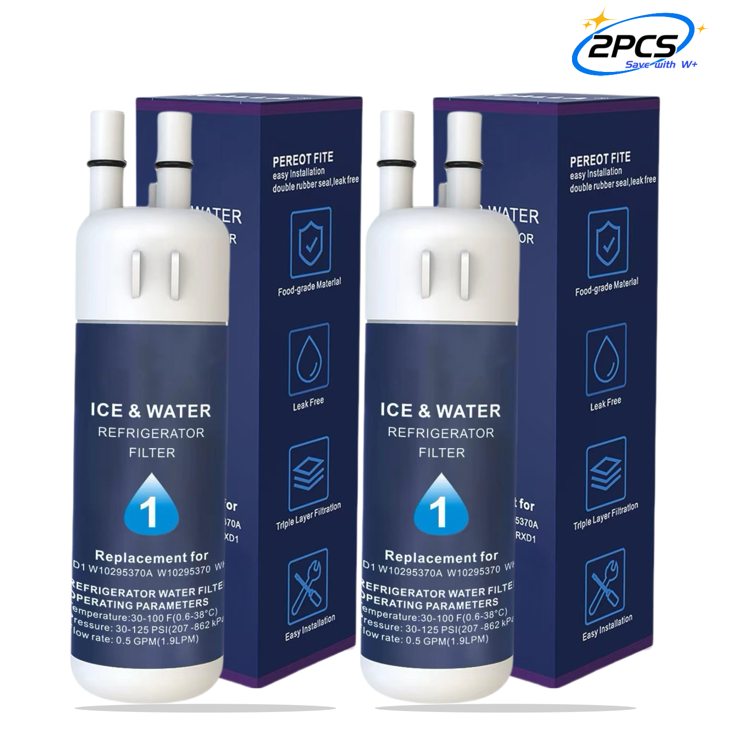 EDR1RXD1 Refridge Water Filter Replacement, Compatible With EDR1RXD1