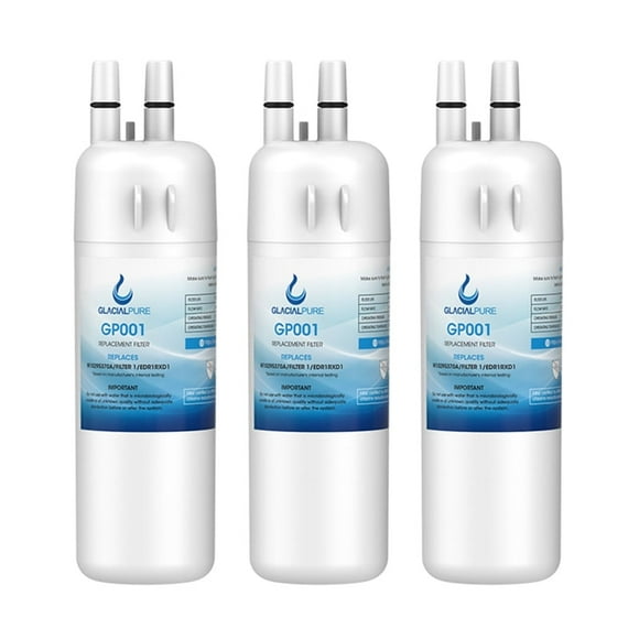 EDR1RXD1 Water Filter 1 Replacement Compatible with WHR1RXD1 W10295370A W10295370,46-9930,3-Pack