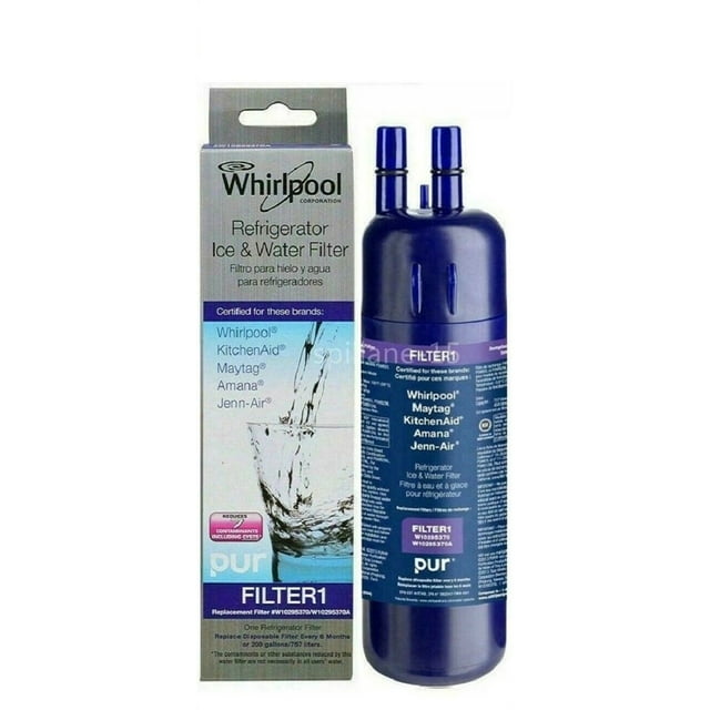EDR1RXD1 Water Filter 1 Replacement for W10295370A, W10295370, WHR1RXD1