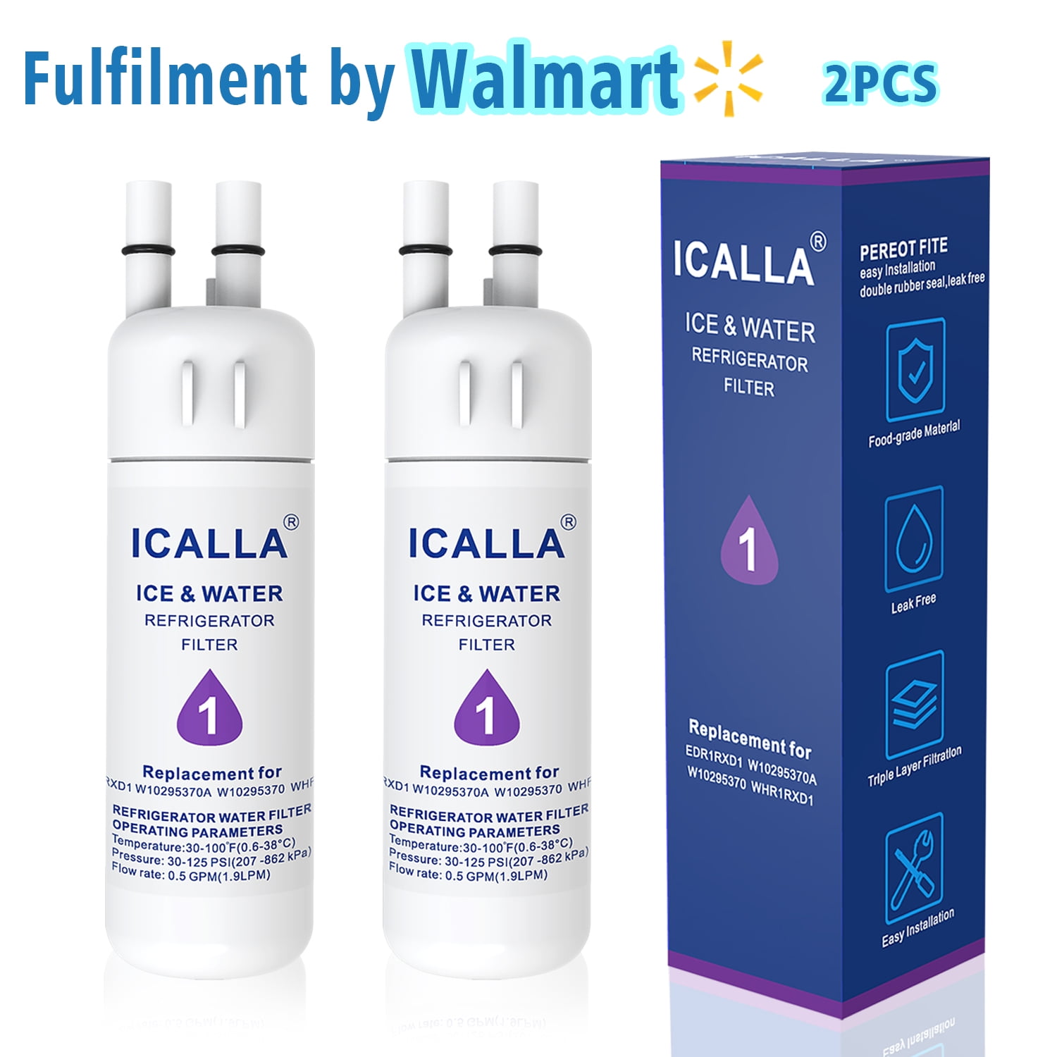 EDR1RXD1 Water Filter for Whirlpool Refrigerator Water Filter 1