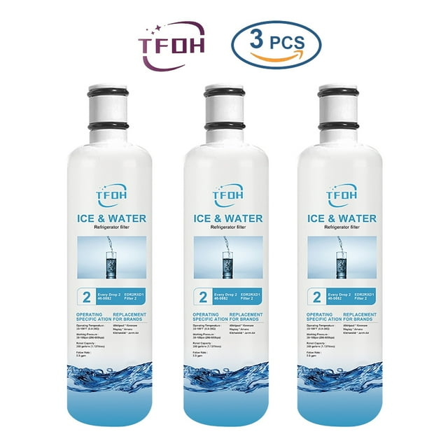 EDR2RXD1 Replacement Water Filter 2 for Whirlpool Refrigerator Water