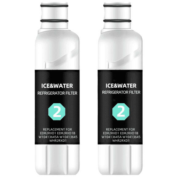 YANFEER EDR2RXD1 Water Filter 2 Replacement Compatible with W10413645A 9082 469082 9903 469903 P6RFWB2 P6WB2L P6WB2NL,2 Pack