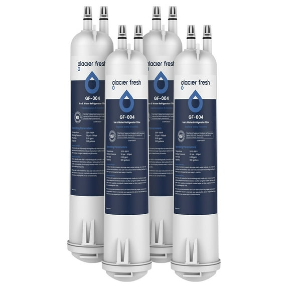 EDR3RXD1 Water Filter 3 Replacement Compatible with EDR3RXD1 4396841 4396710 and 46-9083 46-9030 P1RFWB2 P1WB2L T1RFKB1, 4 Pack