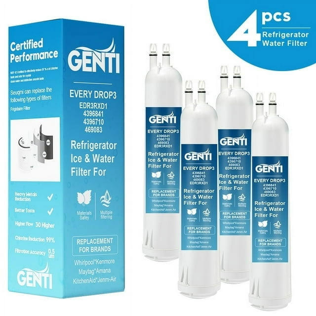 EDR3RXD1 Water Filter for Whirlpool Refrigerator Water Filter 3