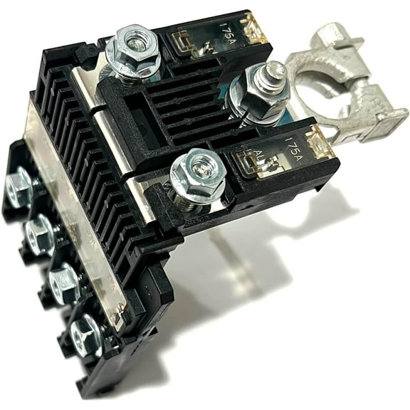 EDS 8571A067 Combo Pack Battery Fuselink Fuse with MU001365 battery terminal compatible replacement for Mitsubishi vehicles including Outlander Outlander PHEV and Eclipse Cross 175 Amp alternator etc