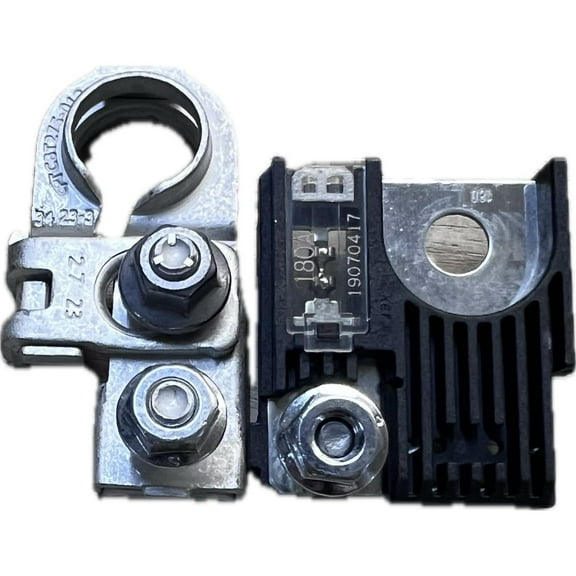 EDS Combo Pack 18790-01319 1879001319 180 Amp Battery Fusible Fuselink Fuse B w 91980-3X010 Positive Battery Terminal Compatible Replacement for Hyundai Kia Vehicles Including Tucson Optima Sorento