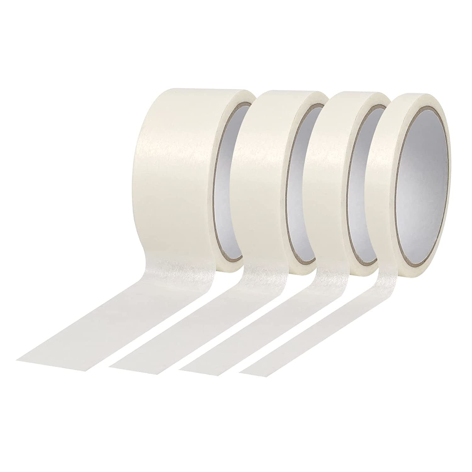 EDSRDRUS Multi Purpose Artist Tape, 4 Pack 1/2, 3/4, 1, 11/2inch Width Art Tape, Drafting Tape